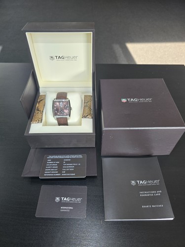 New tag heuer - new, brown