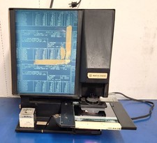 REALIST INC. MICROFORM MODEL 3351 MICROFICHE -MICROFILM READER WORKING CONDITION