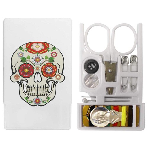 Lancashire rose sugar skull - rose, skull'