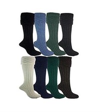 Warm Scottish Wool Kilt Hose