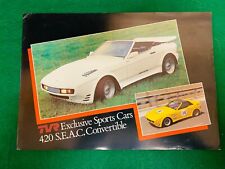 TVR EXCLUSIVE SPORTS CARS 420