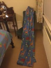 Designers Guild Curtains, Matching Duvet Cover And Pillowcase For Kids Bedroom