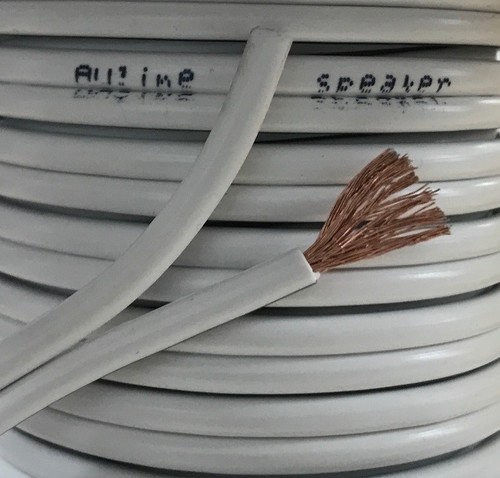 15m white auline 2 5mm2 - 2x, 2.5mm2