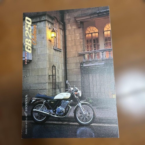Honda gb250 clubman catalog - honda,