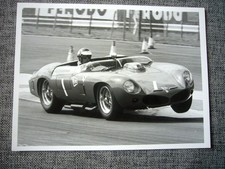 Ferrari 250 TR1/61 & Willie Green press photo, 1980s, rare & original, excellent