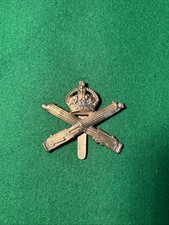 Machine Gun Corps - Brass Metal Cap Badge
