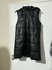 Zara Women's Black Long Faux