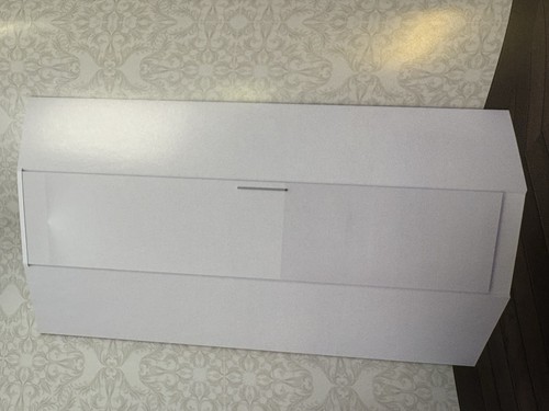 Sleek modern white corner - “sleek,