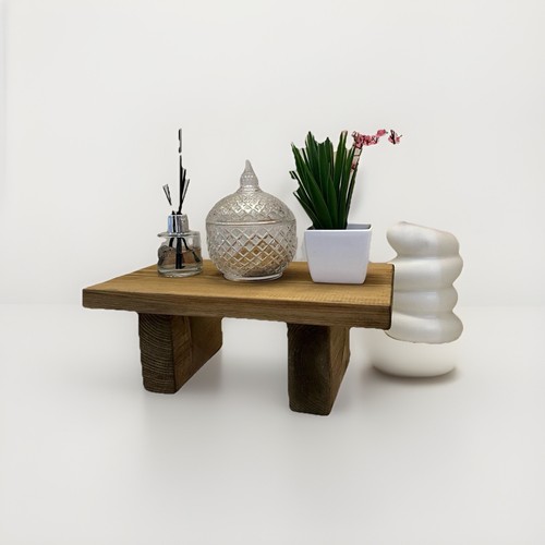 Small display shelf made - small, from