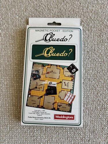 Waddingtons travel cluedo - waddingtons,