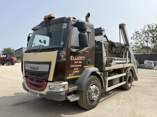 Daf skip lorry - daf,