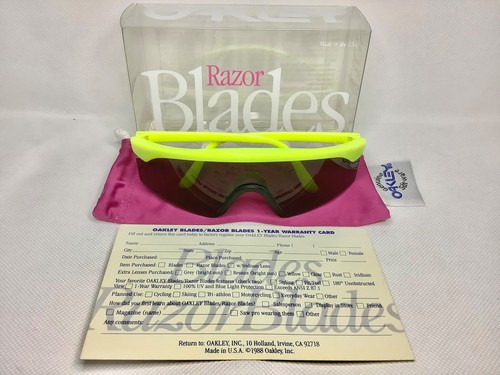 Oakley razor blades new mint - new.,