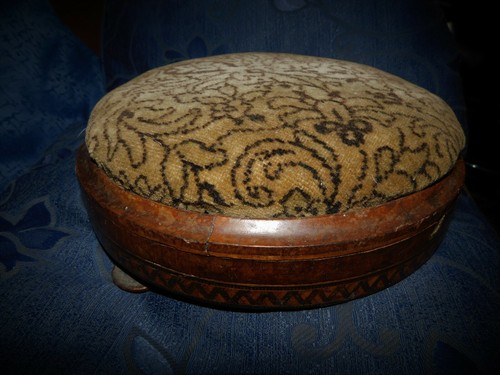 Antique victorian foot - foot, stool
