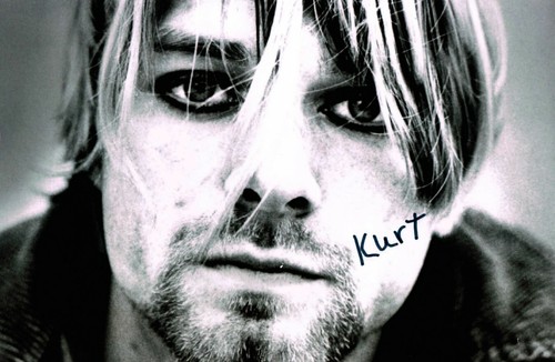Kurt cobain nirvana signed - cobain,