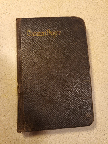 The book common prayer - book, of