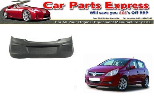Vauxhall corsa rear bumper - vauxhall, not