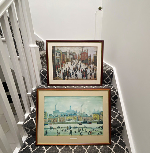 Lowry 2x framed - lowry,