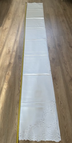 Vintage linen tablecloth - linen,