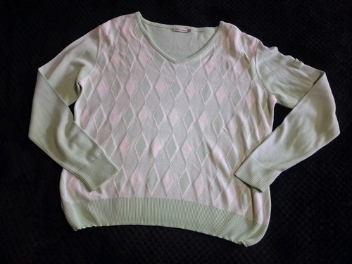 Green lamb ladies argyle - lamb*,