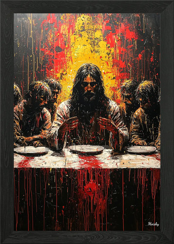 Expressionist the last supper - the,