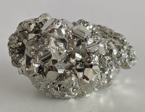 Natural pyrite crystal cluster - pyrite,