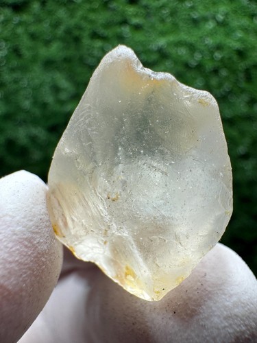 Naturally tumbled topaz not - naturally,