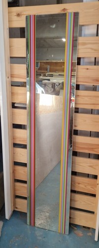 Tall coloured ikea bogen wall - coloured,