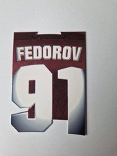 SERGEI FEDOROV 1997-1998 Pacific Paramount - Big Numbers insert card