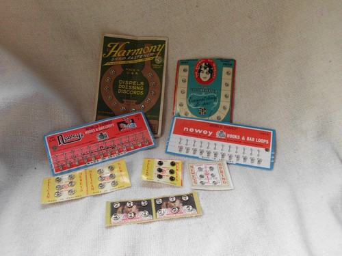 Vintage snap fasteners hooks - vintage,