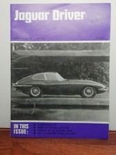 Jaguar Driver Club Magazine 1973 VGC E Type Series 3 Lovely for display No. 151