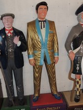 Elvis Presley Life Size Statue made from one piece of wood