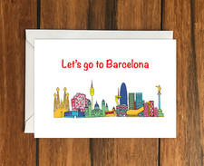 Let's Go to Barcelona Holiday