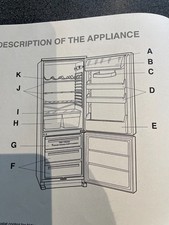 Zanussi integrated fridge - zanussi,