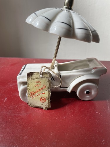 Capodimonte vintage car with - capodimonte,