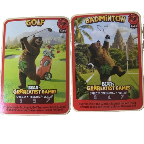 Yoyo bear cards grrreatest - bear,