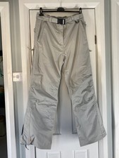 Trespass Radium Waterproof Trousers Womens Large Pearl W30-32 Thermal Lined Ski