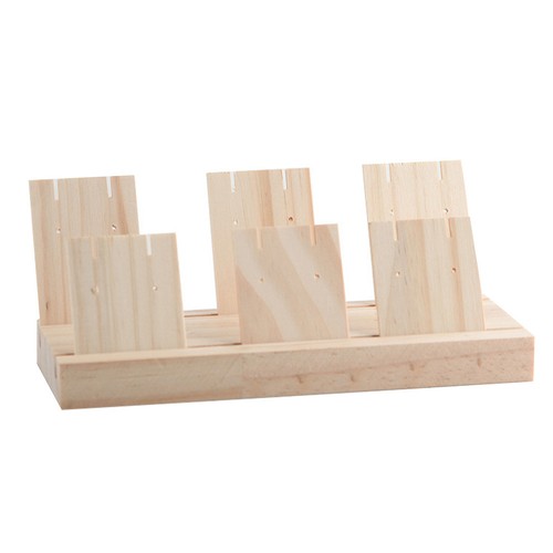Creative jewelry rack wooden - creative,
