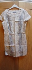 Laura Ashley Cream Print Dress