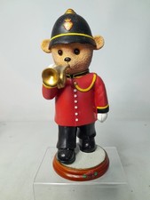 Hamilton PLAYING THE BUGLE Figurine Remem'bear' British Legion Faithful Fuzzies