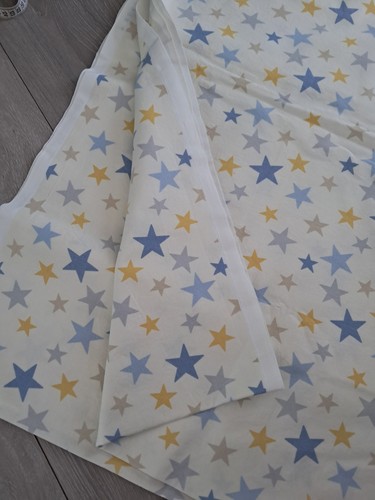 Fryetts funky stars lemon blue - fryetts,