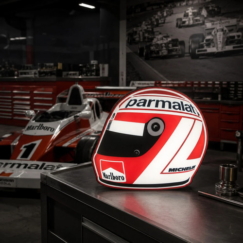 Niki lauda classic helmet led - niki,