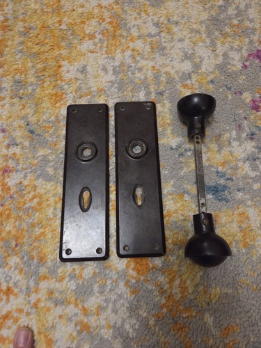 Lignum vitae door plates - vitae,