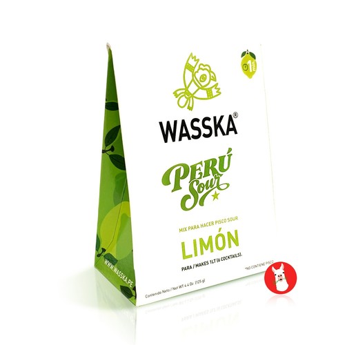 Wasska limon pisco sour mix - pisco,