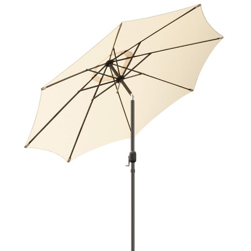 Beige patio umbrella - 2.7,