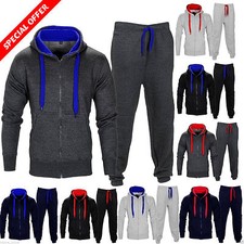NEW MENS TRACKSUIT SET FLEECE
