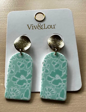 Viv & Lou Drop Floral Earrings