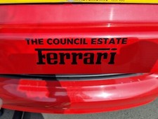 Council estate Ferrari, Funny