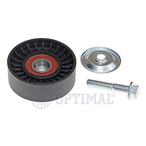 Ribbed belt deflection guide - v-ribbed,