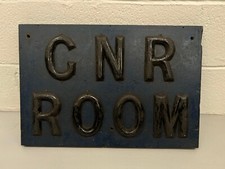 OLD WOODEN RAILWAY SIGN - GNR