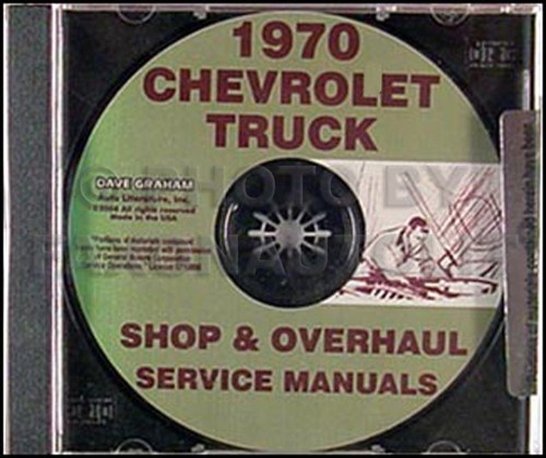 1970 chevy truck shop manual - 1970,